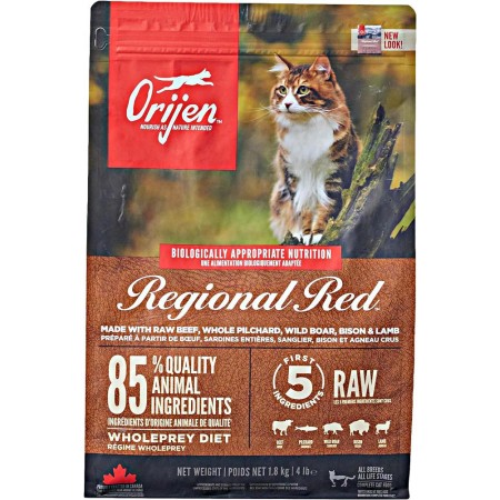 Orijen Regional Red Cat сухой корм для кошек 1,8 кг (28218)